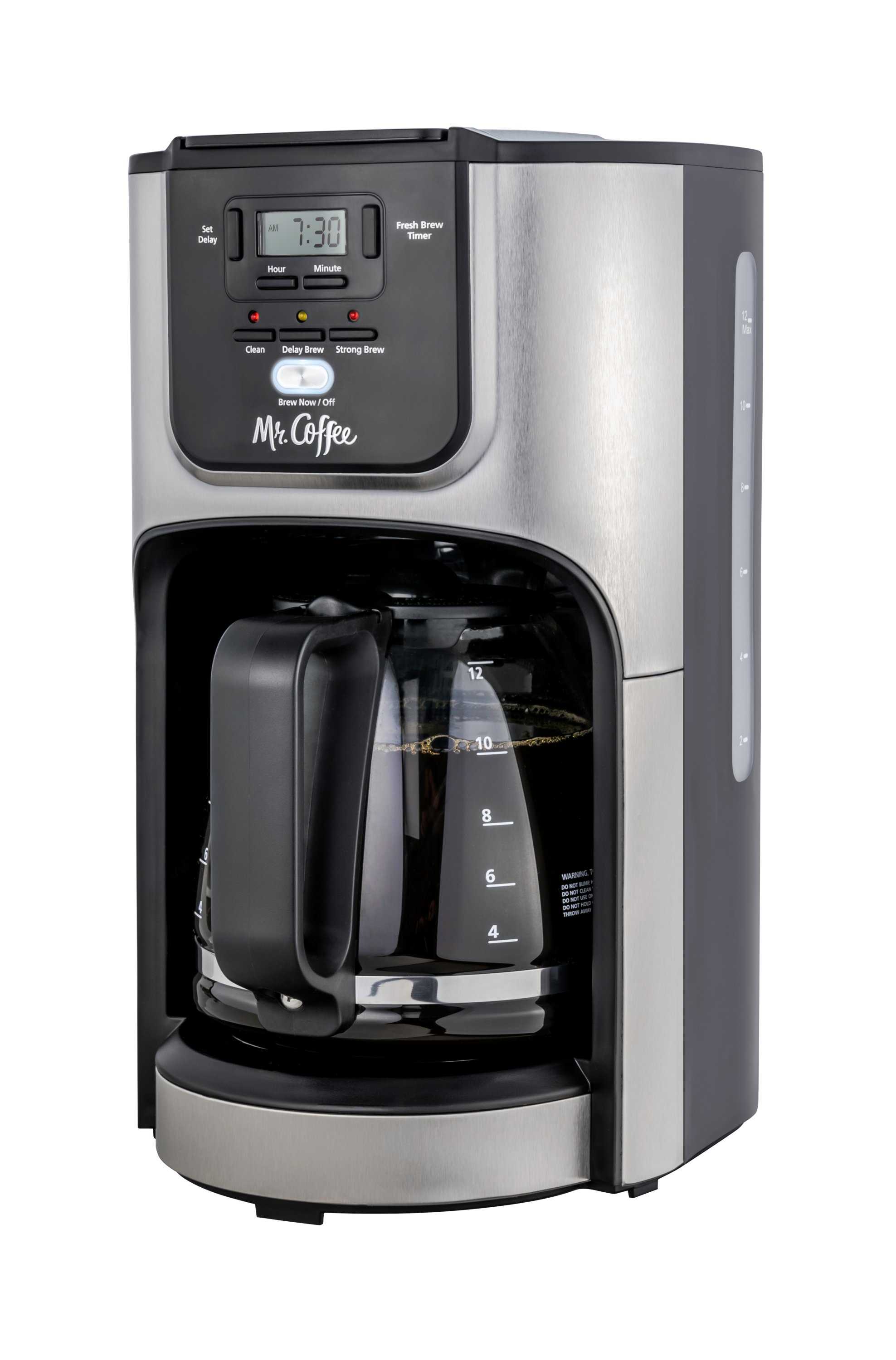 Mr. Coffee®12-Cup Programmable Coffeemaker with Rapid Brew System